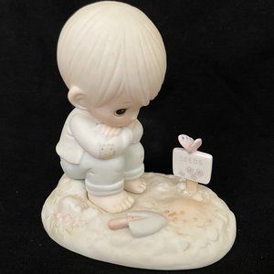 Precious Moments In His Time Porcelain Figurine
